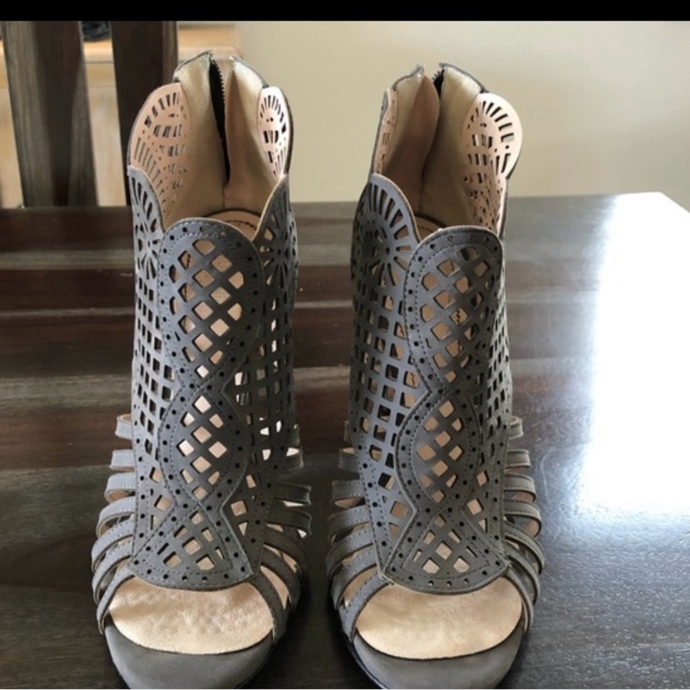 Klub Nico charcoal Mirelle heels size 9 - Picture 3 of 8